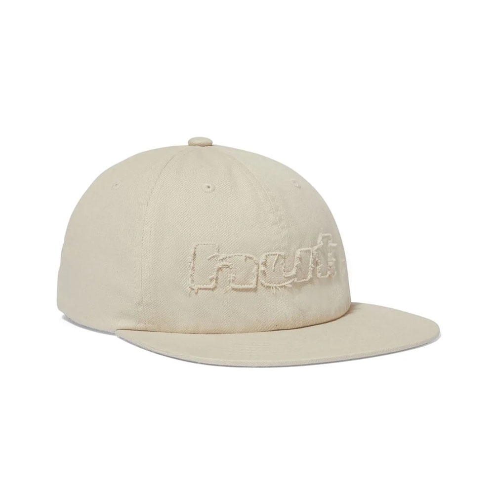Boné Huf Distressed Logo Bege