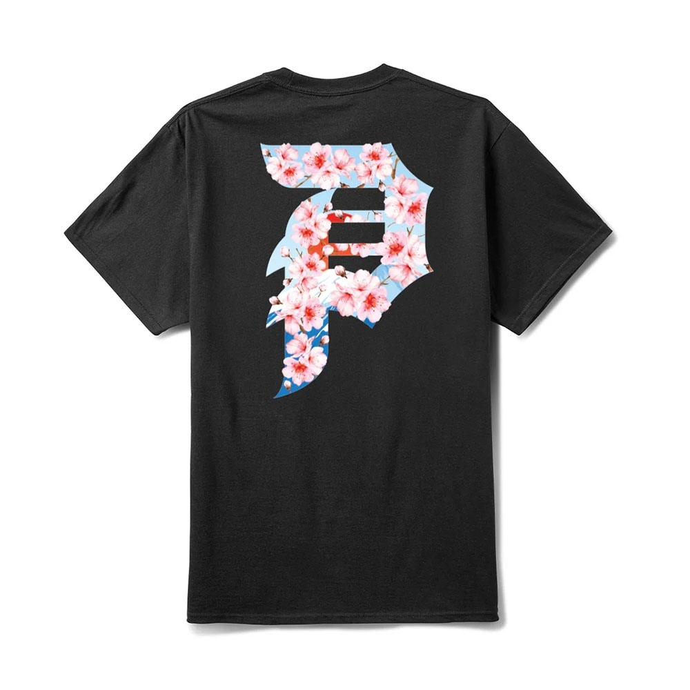 Camiseta Primitive Rising Dirty Preto