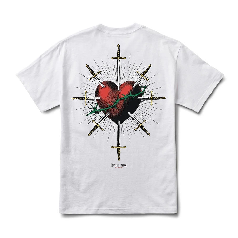 Camiseta Primitive Saint Branco