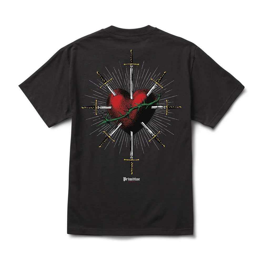 Camiseta Primitive Saint Preto