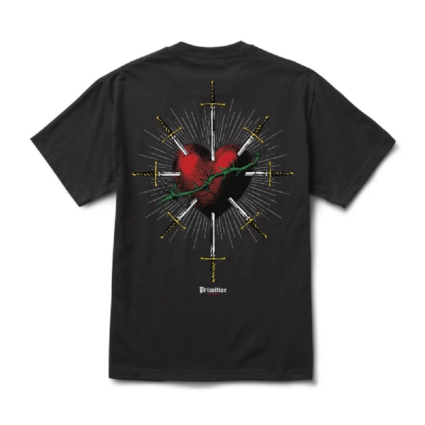 Camiseta Primitive Saint Preto