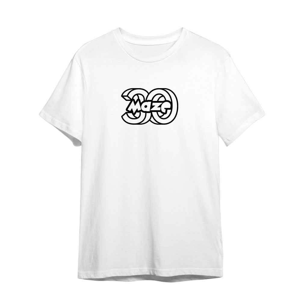 Camiseta Maze 30 Anos Big Branco