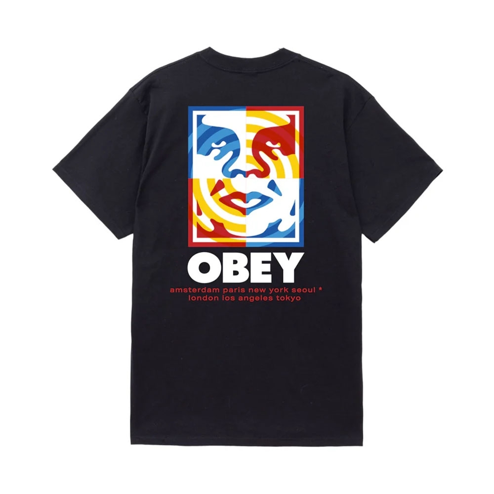Camiseta Obey Target Icon Preto