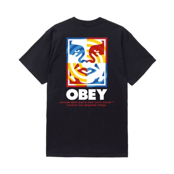 Camiseta Obey Target Icon Preto
