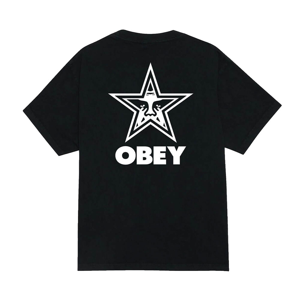 Camiseta Obey Bold Star Preto
