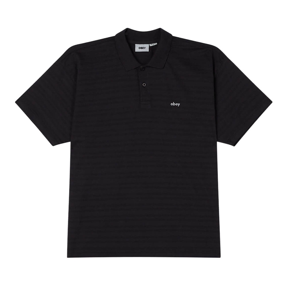 Camiseta Obey Nash Bigwig Polo Preto