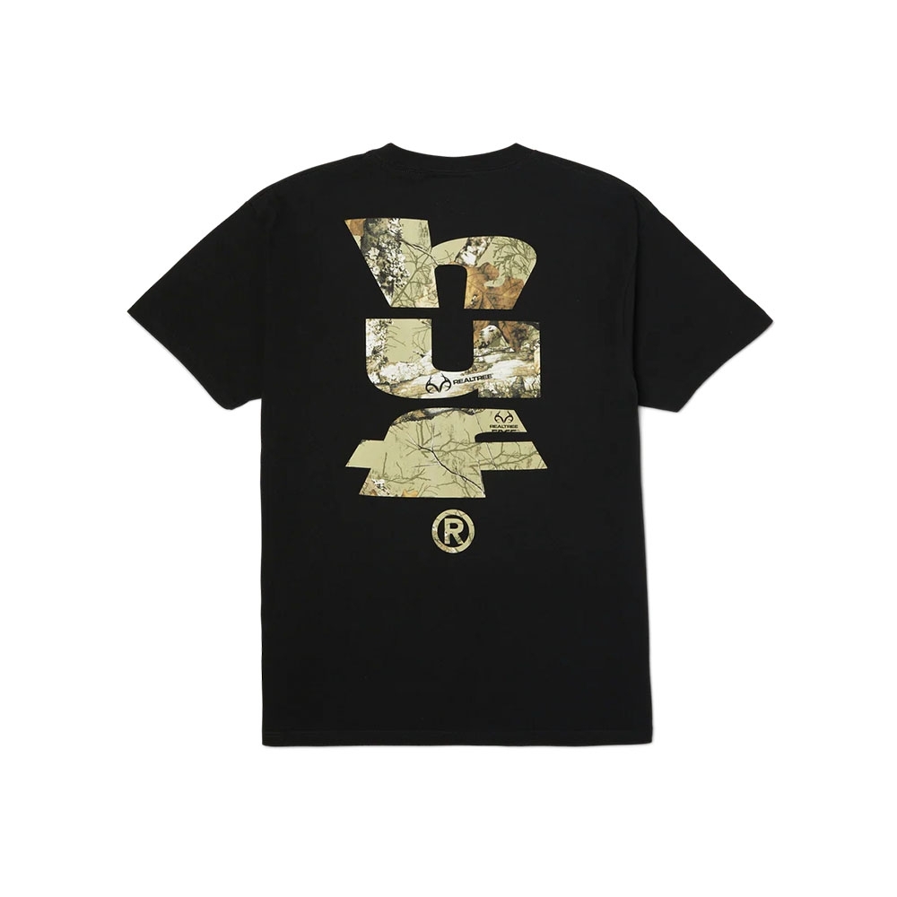 Camiseta Huf Realtree Megablast Preto