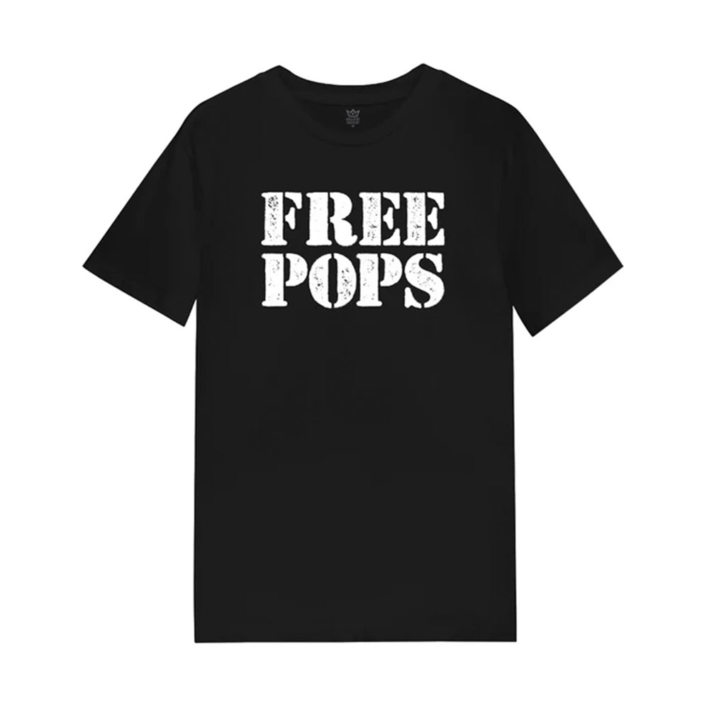 Camiseta King Free Pops Preto