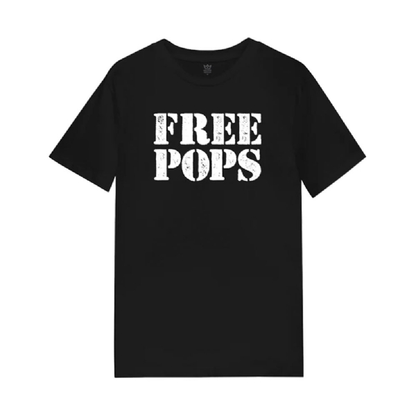 Camiseta King Free Pops Preto