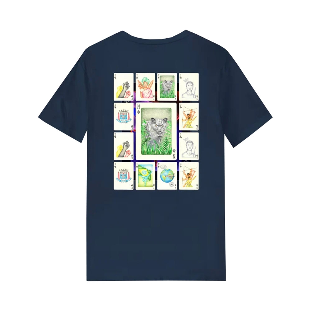 Camiseta King Cards Azul
