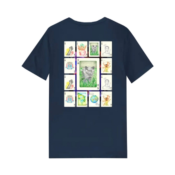 Camiseta King Cards Azul