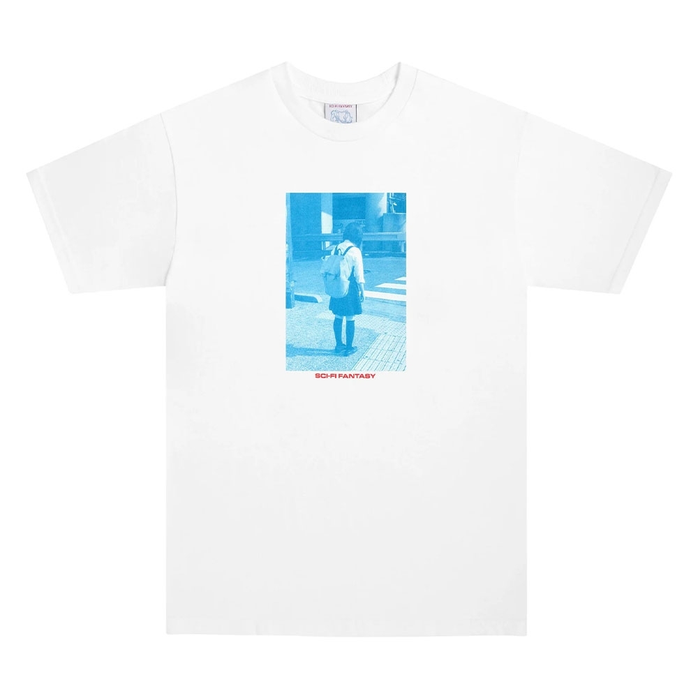 Camiseta Sci-fi Fantasy Cruel Technology Branco
