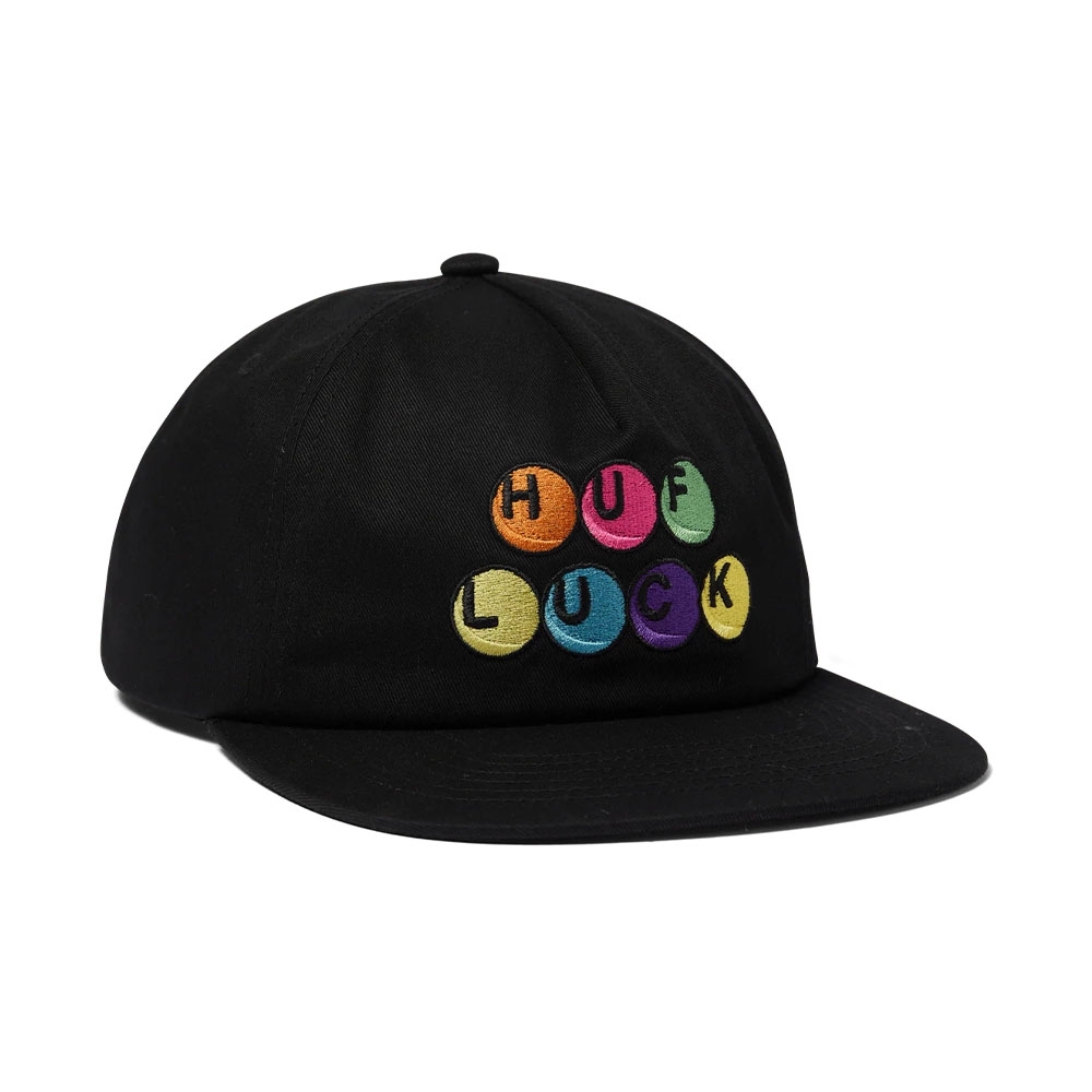 Boné Huf Lucky Preto