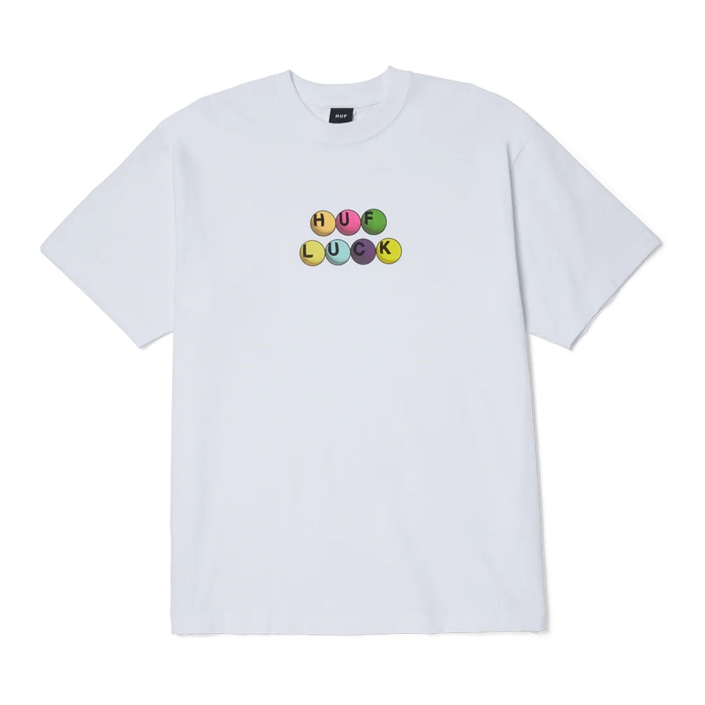 Camiseta Huf Lucky Branco