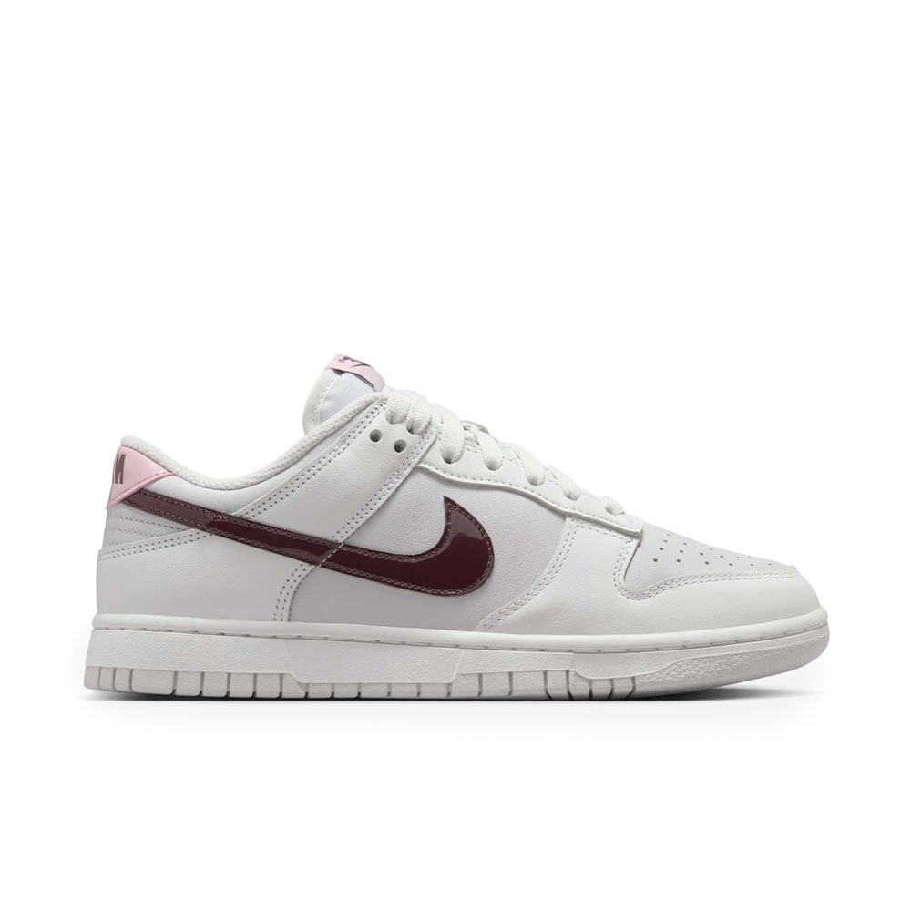 Tênis Nike Dunk Low Branco/vinho