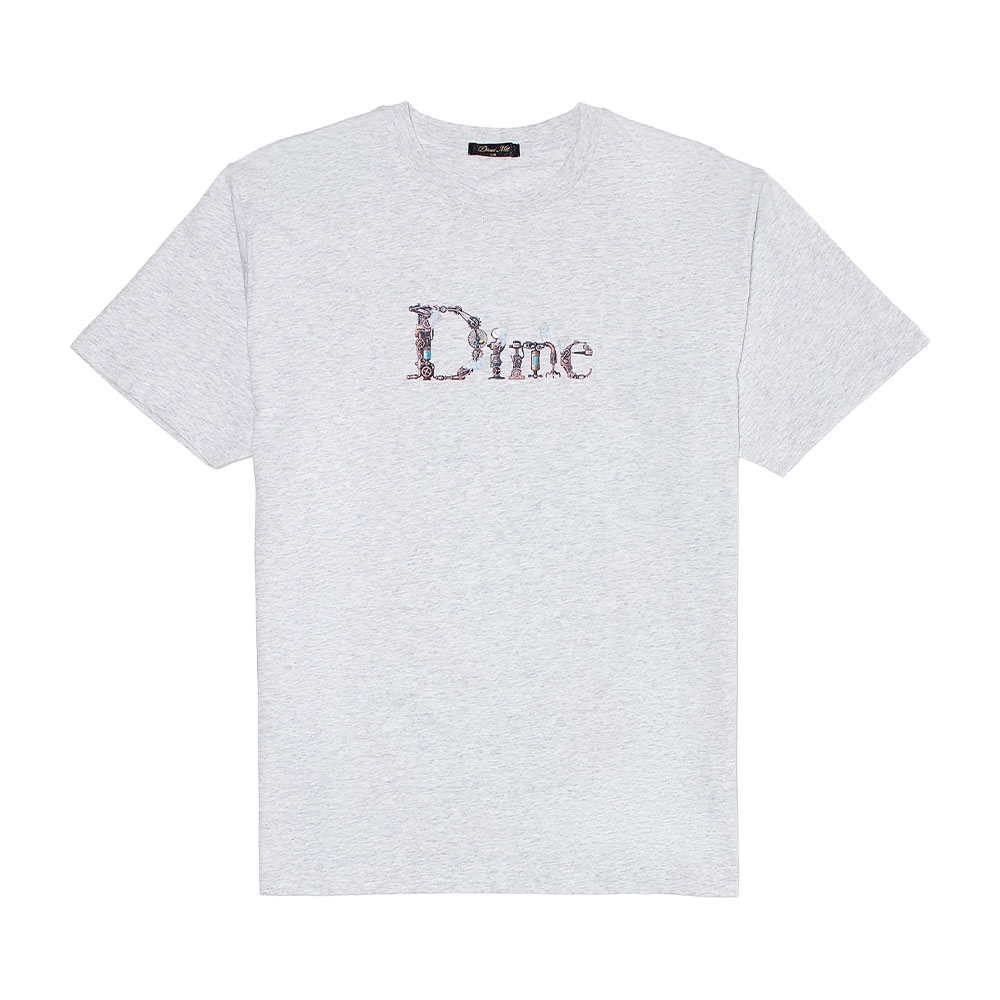 Camiseta Dime Steampunk Cinza