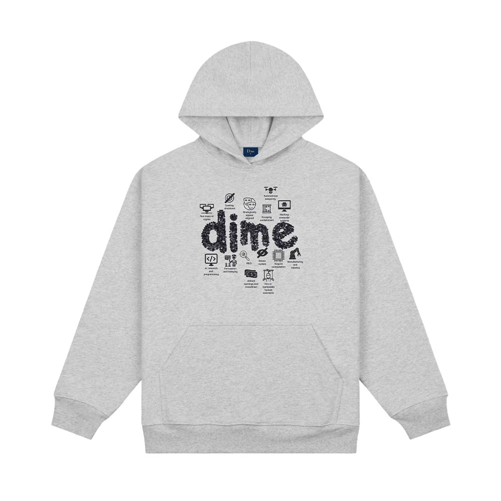 Moletom Dime Agi Cinza