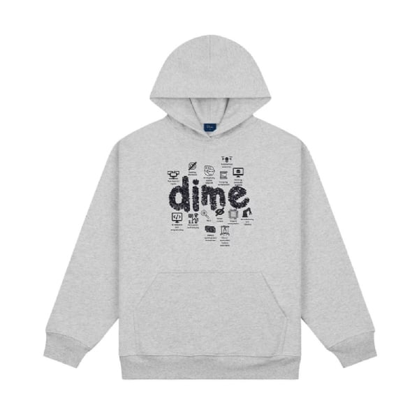 Moletom Dime Agi Cinza