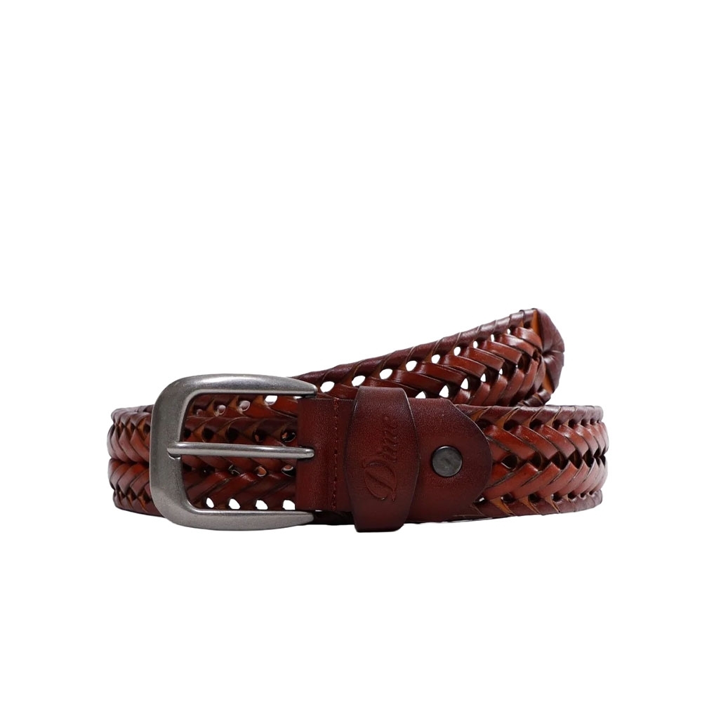 Cinto Dime Braided Marrom