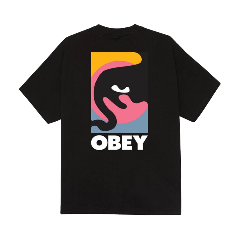 Camiseta Obey Quarter Icon Preto