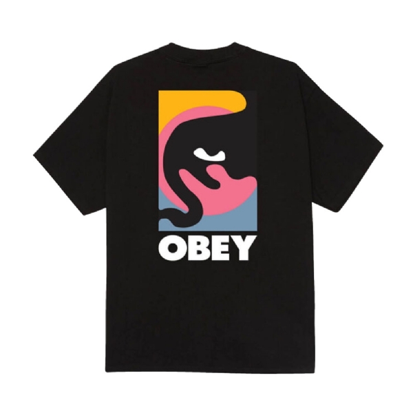 Camiseta Obey Quarter Icon Preto