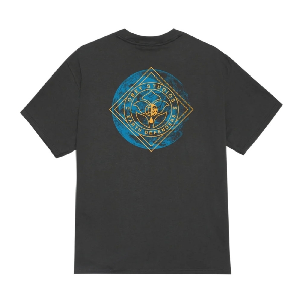Camiseta Obey Earth Defenders Preto