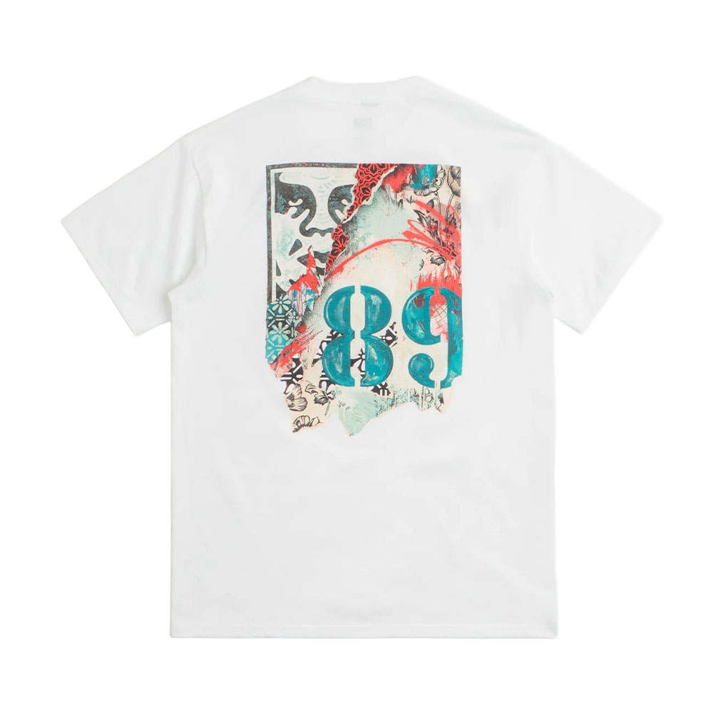Camiseta Obey Lisbon Icon Branco