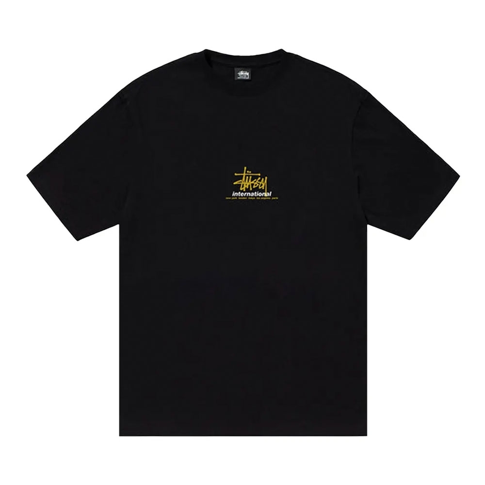 Camiseta Stussy International Preto