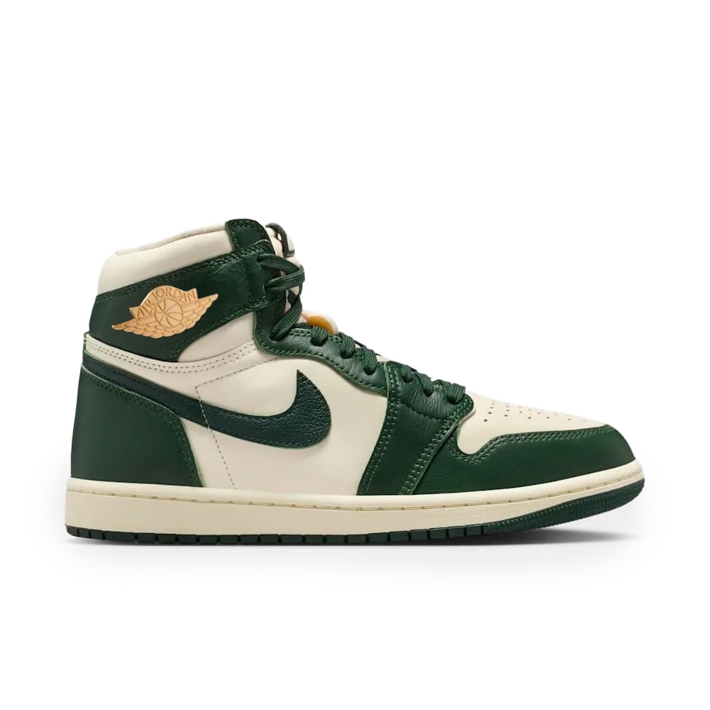Tênis Nike Air Jordan 1 Retro Verde/branco
