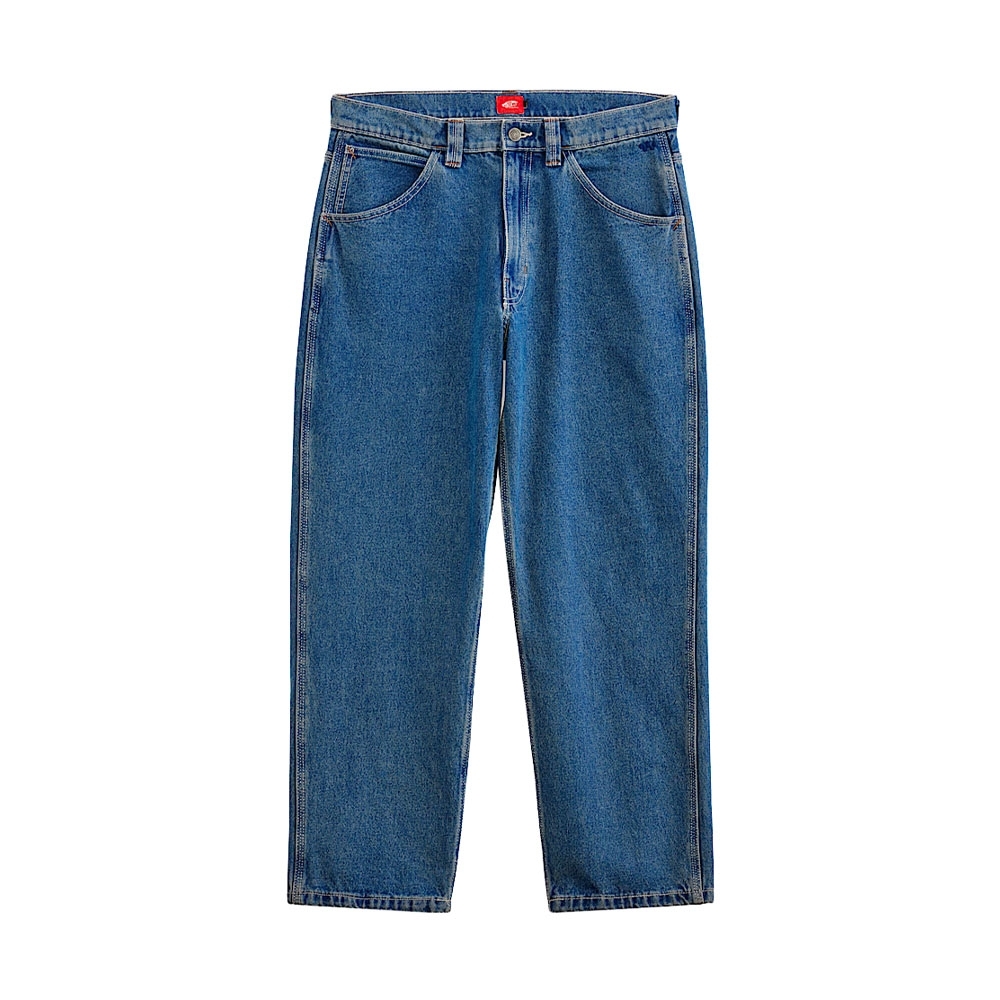 Calça Vans Skate Denim Check Azul