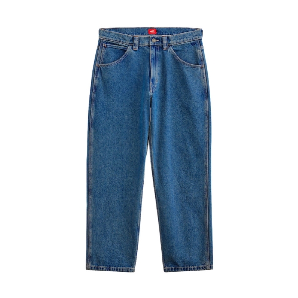 Calça Vans Skate Denim Check Azul