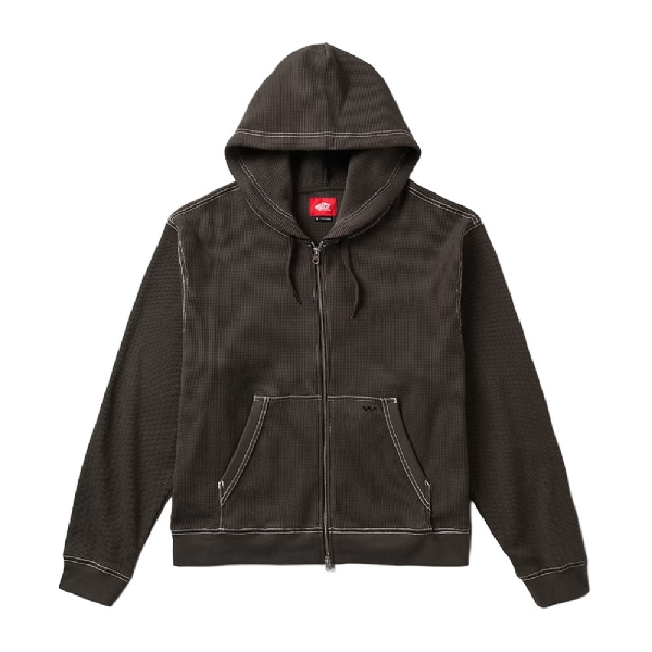 Moletom Vans Skate Zip Thermal "faded Black" Preto
