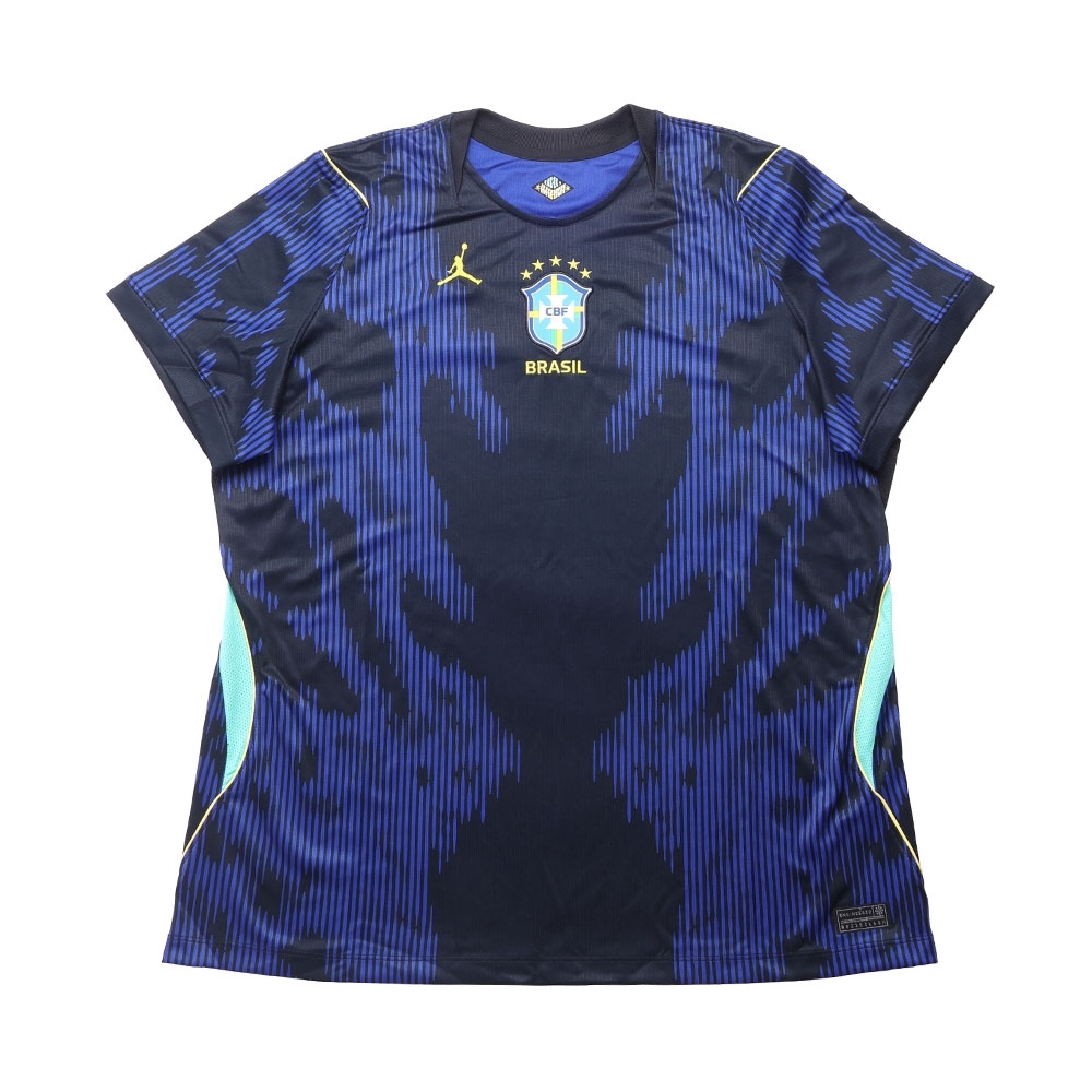 Camisa Brasil Jordan Ii 2026/27 Torcedora Azul