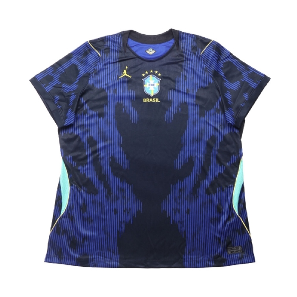 Camisa Brasil Jordan Ii 2026/27 Torcedora Azul