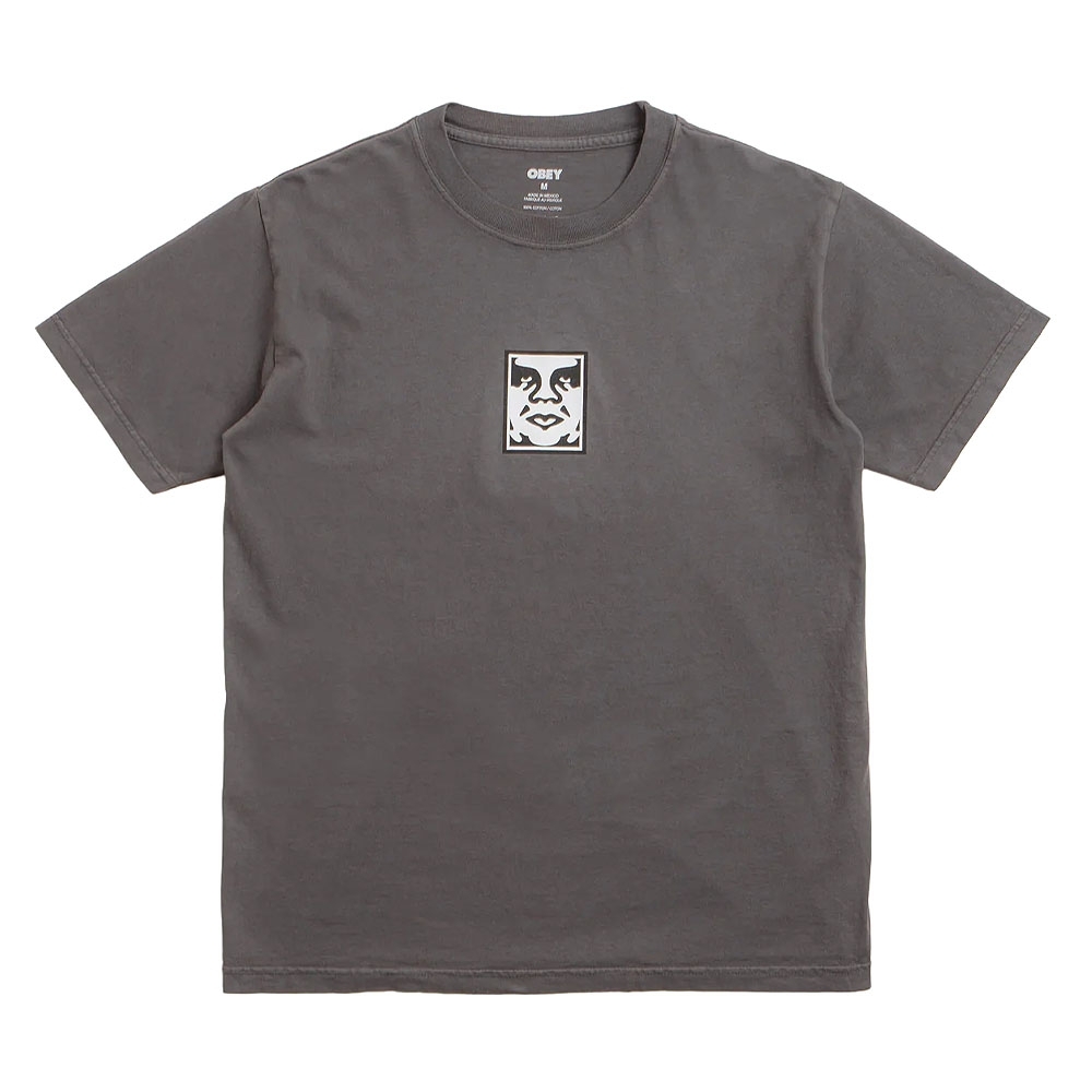 Camiseta Obey Icon Face Cinza
