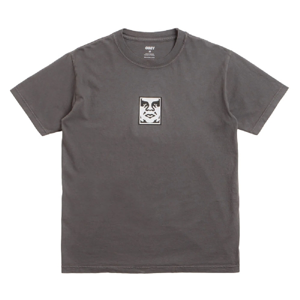 Camiseta Obey Icon Face Cinza