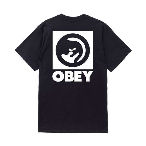 Camiseta Obey Bold Eye Preto