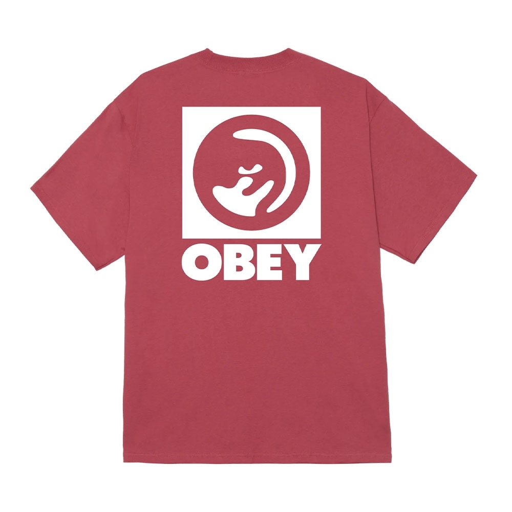 Camiseta Obey Bold Eye Vermelho