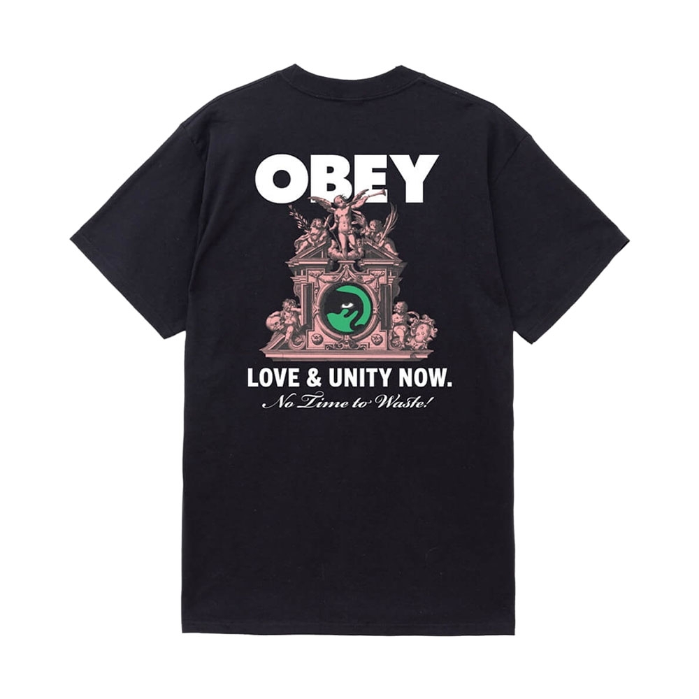 Camiseta Obey Love & Unity Now Preto