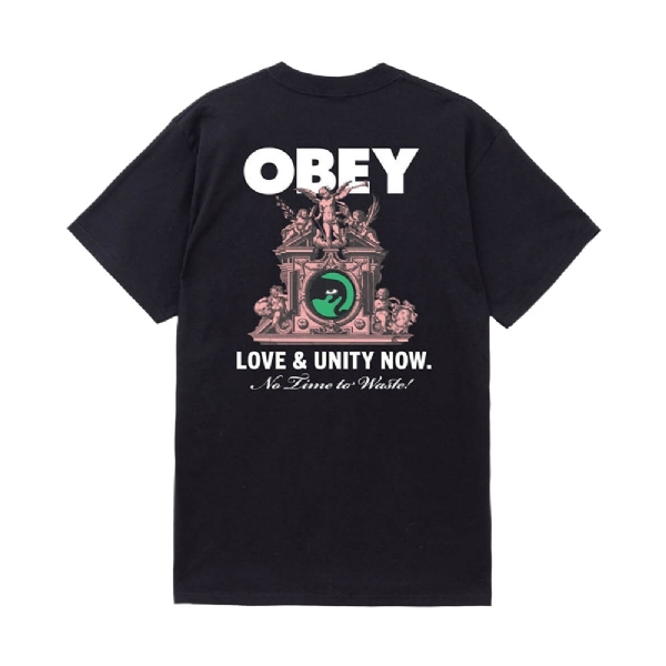 Camiseta Obey Love & Unity Now Preto