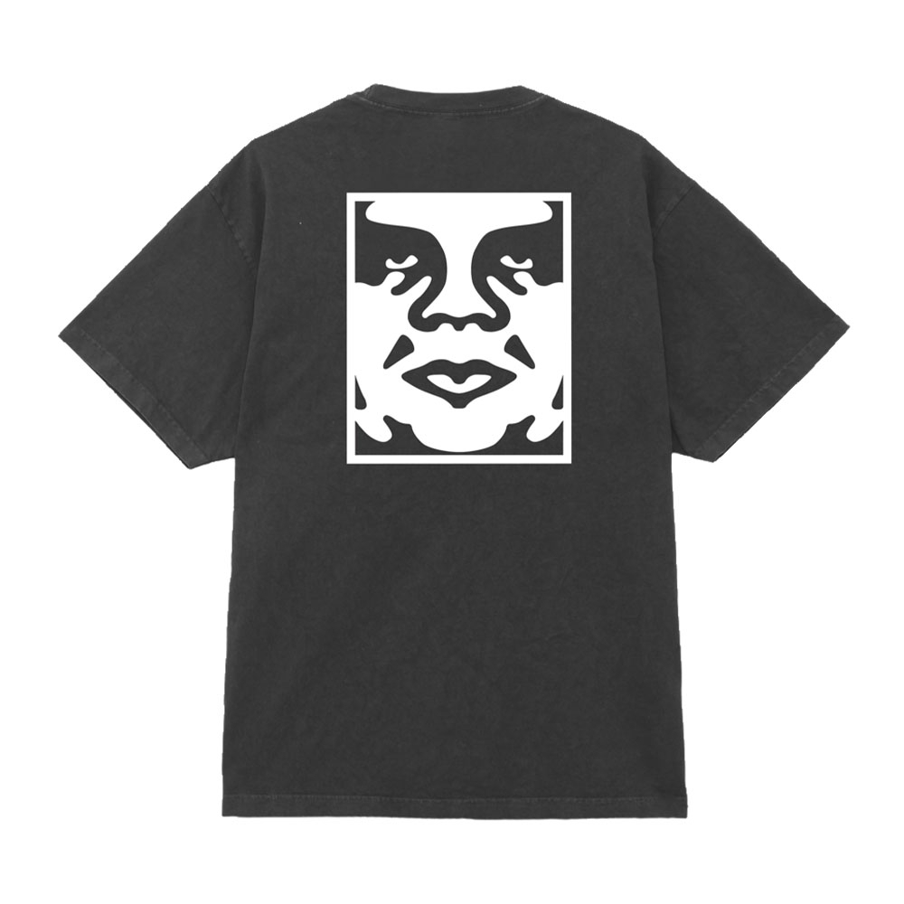 Camiseta Obey Bold Icon Face Preto
