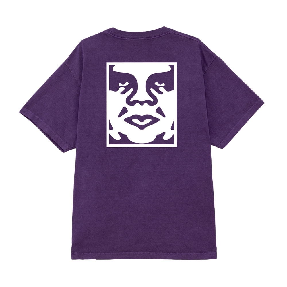 Camiseta Obey Bold Icon Face Roxo