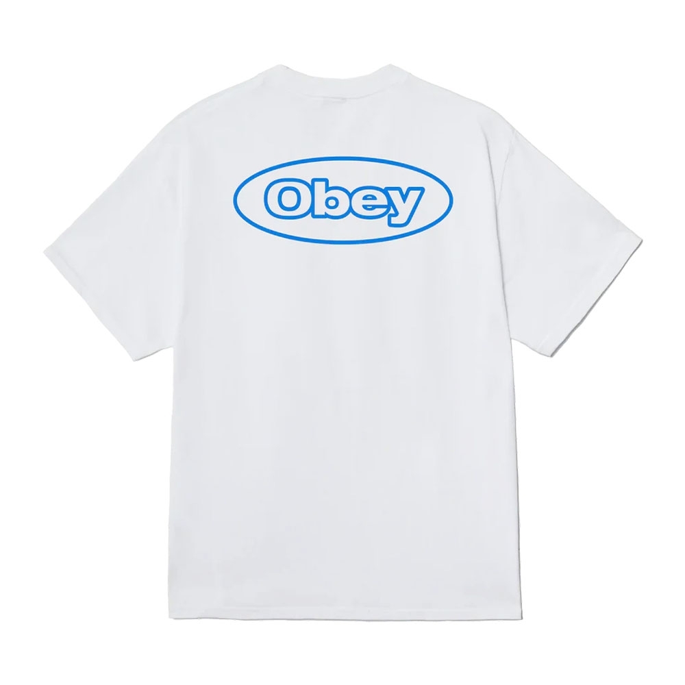 Camiseta Obey Reaction Branco