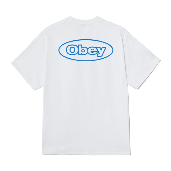 Camiseta Obey Reaction Branco