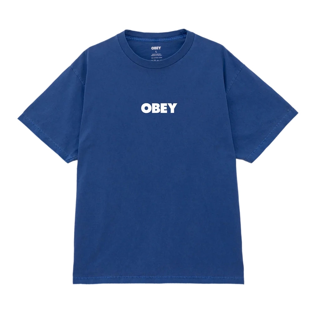Camiseta Obey Bold Azul