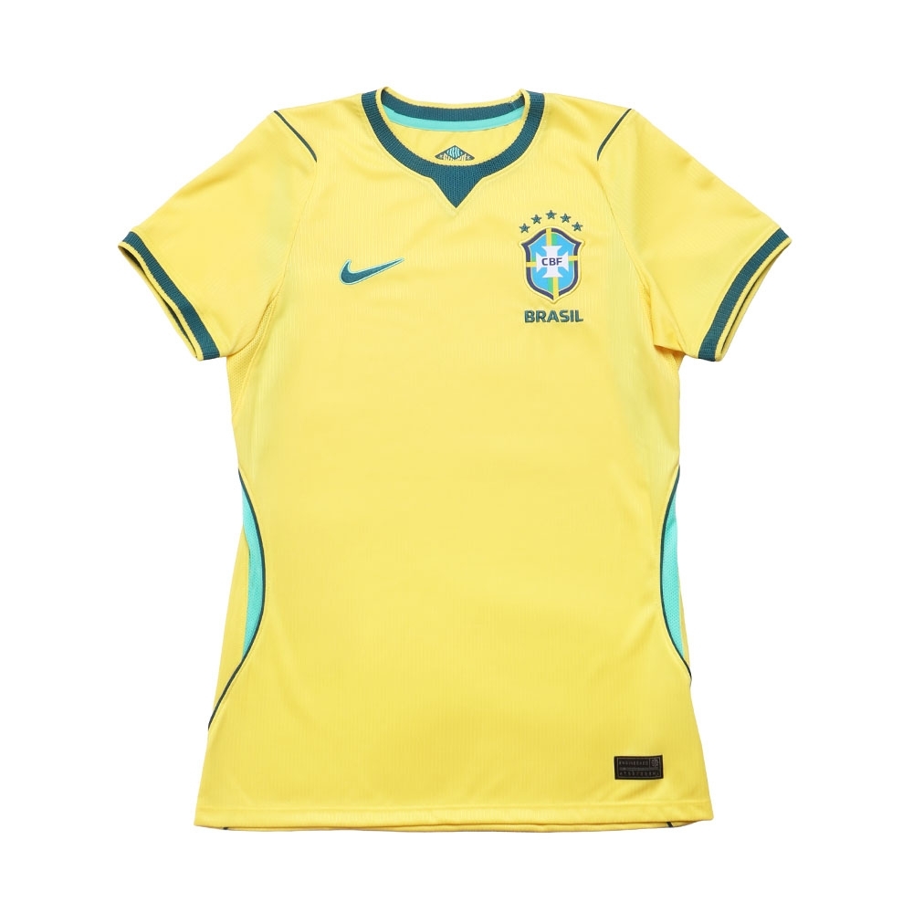Camisa Brasil Nike I 2026/27 Torcedora Amarelo