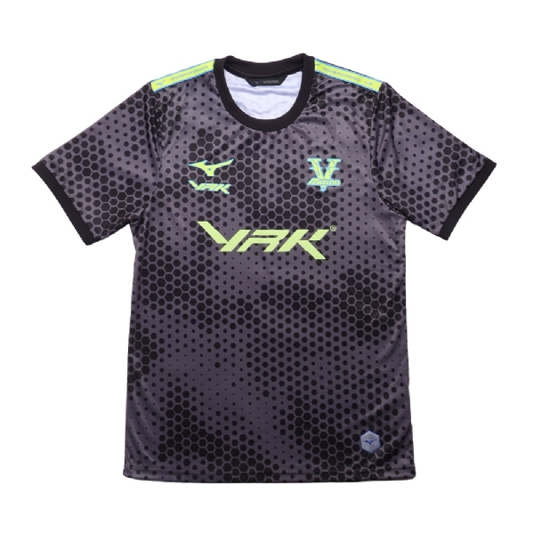 Camisa Mizuno X Vrunk Preto/verde