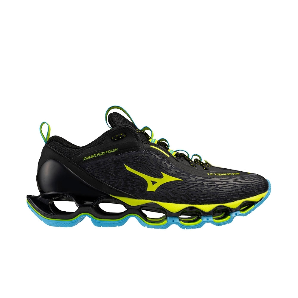 Tênis Mizuno Wave Prophecy 13.2 Vrunk Preto/verde