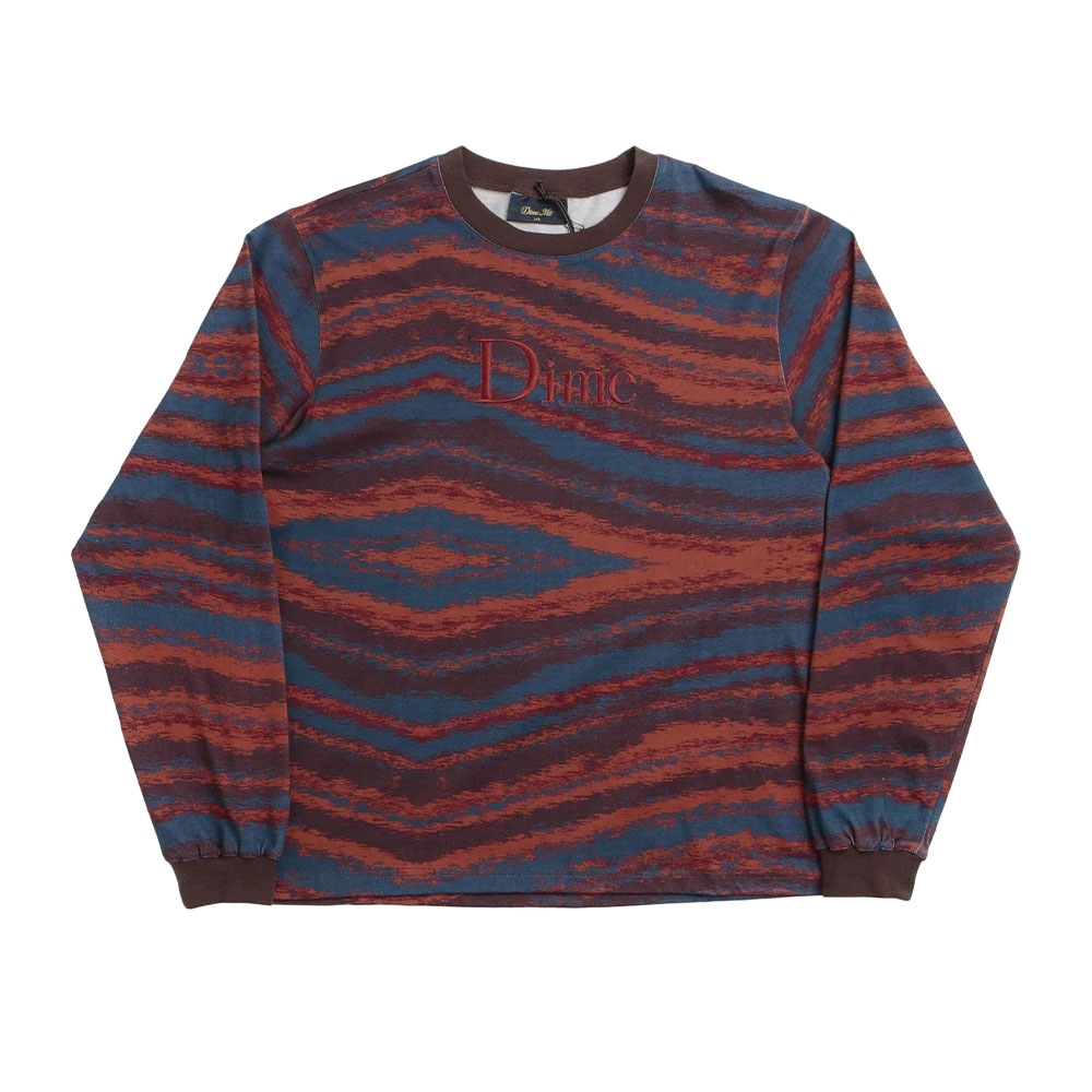 Camisa Dime Brushstroke Vermelho/azul