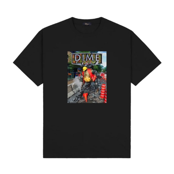 Camiseta Dime Pothole Preto